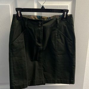 Olive skirt. Brand new